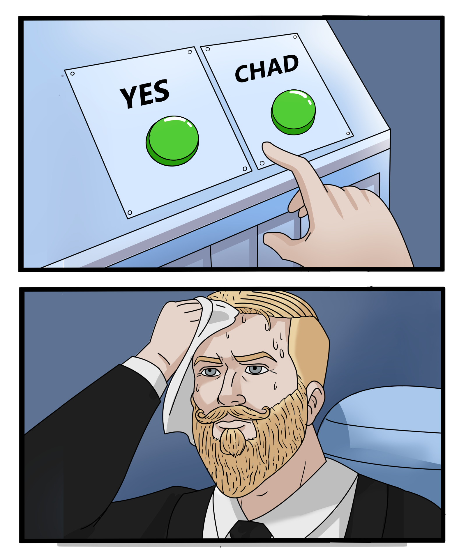 Two buttons.